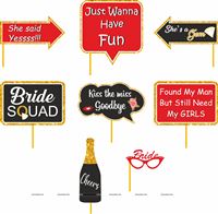 Photo Booth Props - Bachelorette Party / Bridal Shower