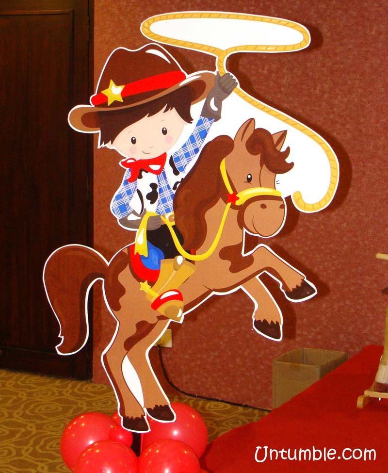 Cowboy theme birthday party supplies party kits