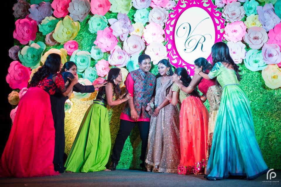 A Bright, Colourful and Super Cool Wedding of Raghavi and Vignesh