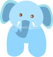 Baby Elephant poster