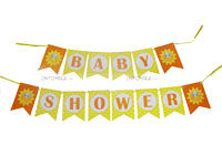 Sunshine BabyShower theme Happy Birthday Banners