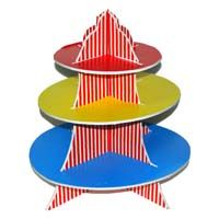 Circus Birthday theme Cup cake stands