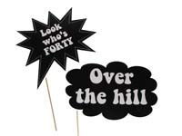 Over the hill photo prop