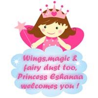 Pink Fairy with crown poster