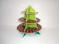 Jungle Birthday Supplies theme Cup cake stands