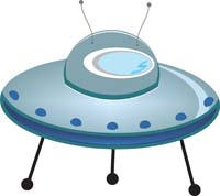 Flying Saucer cutout