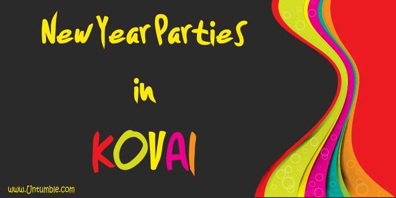 New year 2017 parties in Coimbatore