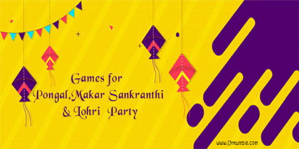 Games For A Lohri /Pongal/ Makar Sankranti Theme Party 
