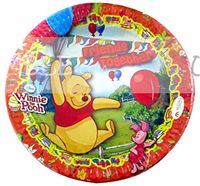 Winnie The Pooh Birthday Party Plate