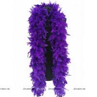 Feather Boa Garland Purple