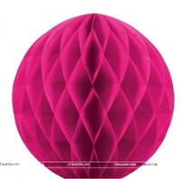 8 Inch Dark Pink Honey Comb Paper Balls