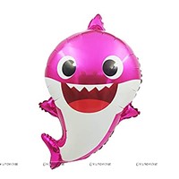 Baby Shark Balloon Pink