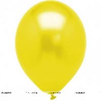 Yellow Metallic balloon (Pack of 20)