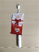 Banner Candle- I Love You