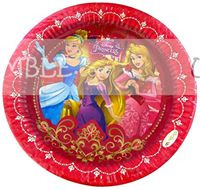 Princess Birthday Party Plate