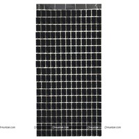 Black Square Foil Curtain (Pastel)