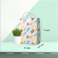 Brust Stroke printed Gift Bag ( Pack of 12 )