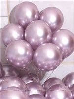 Lavender Chrome Balloons (Pack of 10)