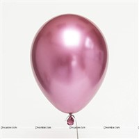 18 inch Pink Chrome Balloons (Pack of 5)