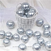 5 inch Silver Chrome Balloons (Pack of 10)