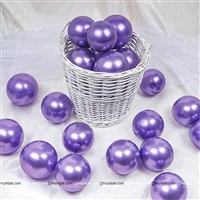 5 inch Purple Chrome Balloons (Pack of 10)