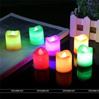 Colorful LED Candles