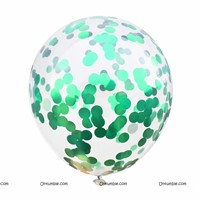Green confetti balloon (Pack of 5)