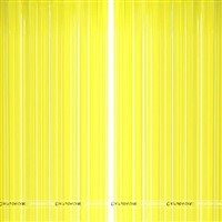 Yellow Foil Curtain (Pastel)