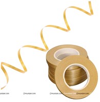 Gold curling ribbon