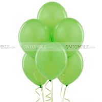 Green Latex Balloons (Pack of 20)