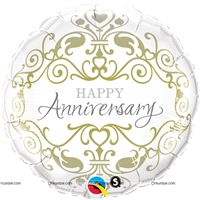 Happy Anniversary Foil balloon