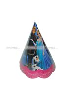 Frozen Theme Birthday Party Hats (Pack of 10 )