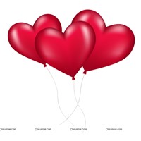 Heart Shaped Balloons (Pack of 20)