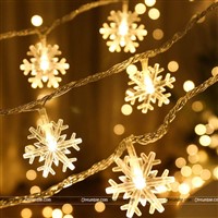 Snowflake Shaped LED Serial Lights