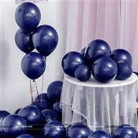 Navy Blue Latex Balloons (Pack of 20)