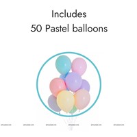 Pastel Balloons (Pack of 100)