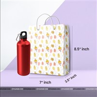 Pink Bling printed Gift Bag ( Pack of 12 )