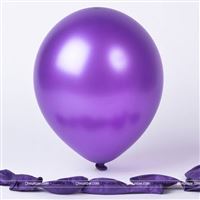 Purple Metallic Balloon (Pack of 20)