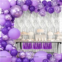 Purple theme Foil Curtain Kit