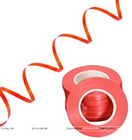Red curling ribbon