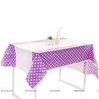Purple Table cover 6 ft