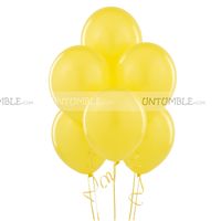 Yellow Latex Balloons (Pack of 20)