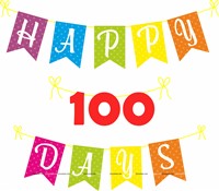 Buntings - 100th Day Birthday