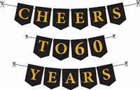 Cheers to 60 Years Banner 