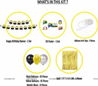 Auto Theme Foil Kit  ( GOLD) (Pack of 109 pcs)