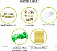 Jungle Foil Curtain Kit (Pack of 109 pcs)