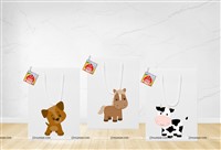 Barnyard theme favour bags (Pack of 6 )