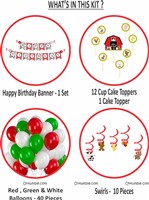 Farm Theme Swirls and Toppers Kit