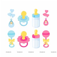 Untumble Baby Shower Wall posters (Pack of 8)