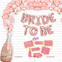 Bride to Be Cheers Party Kit with props